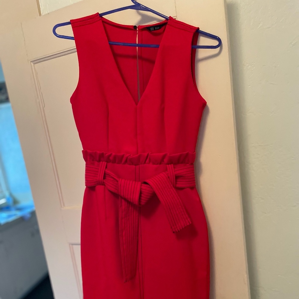Zara Red Dress